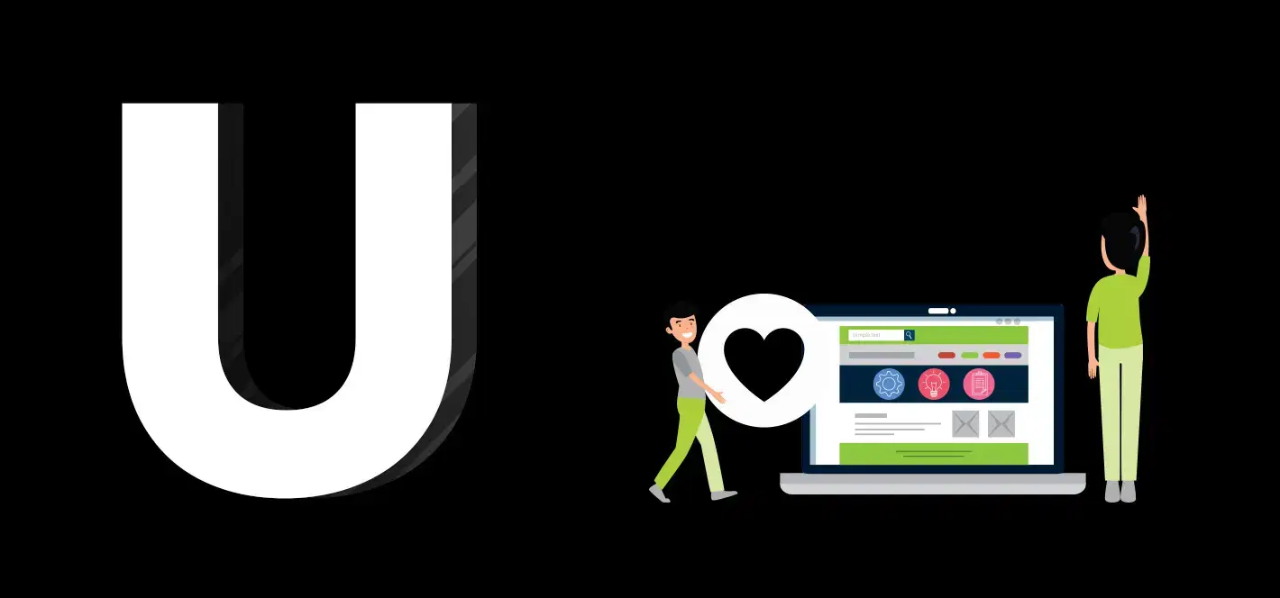U